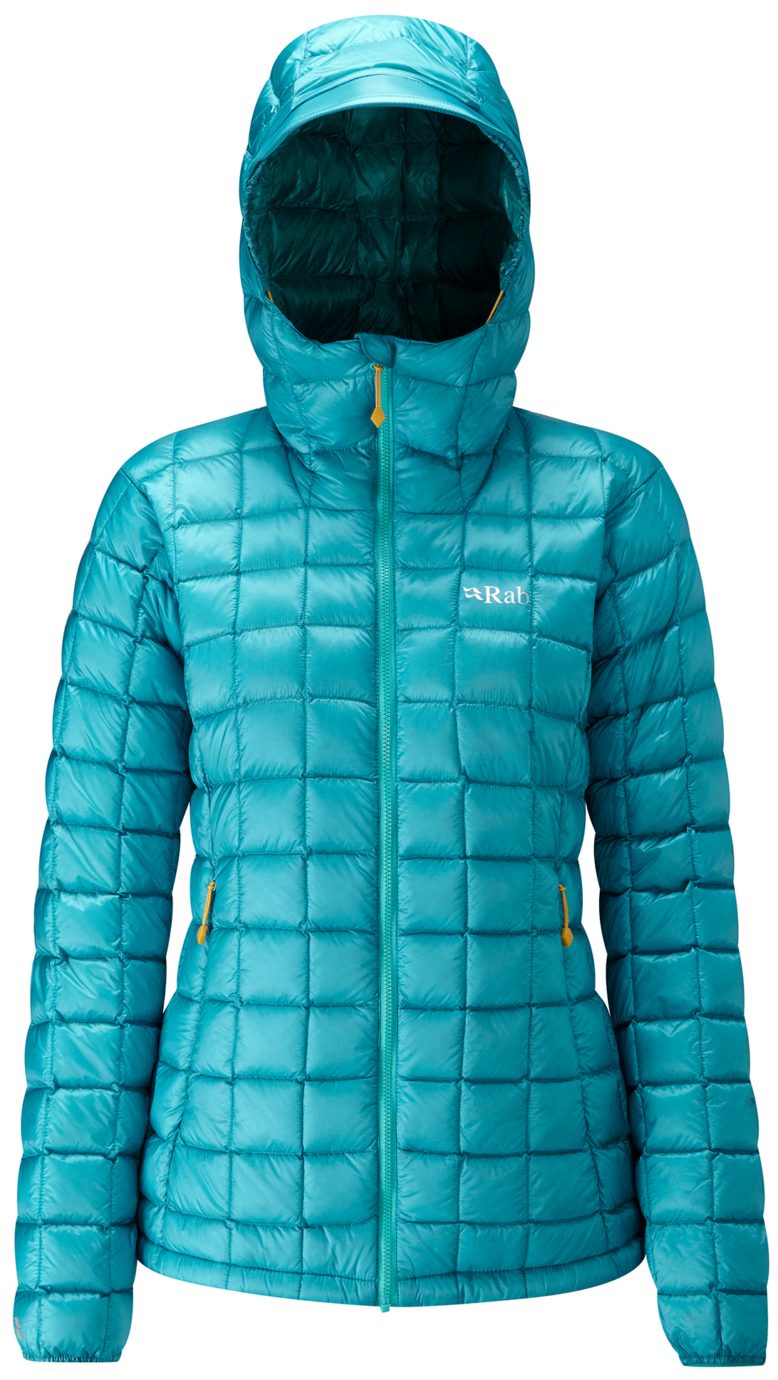 rab continuum hooded down jacket