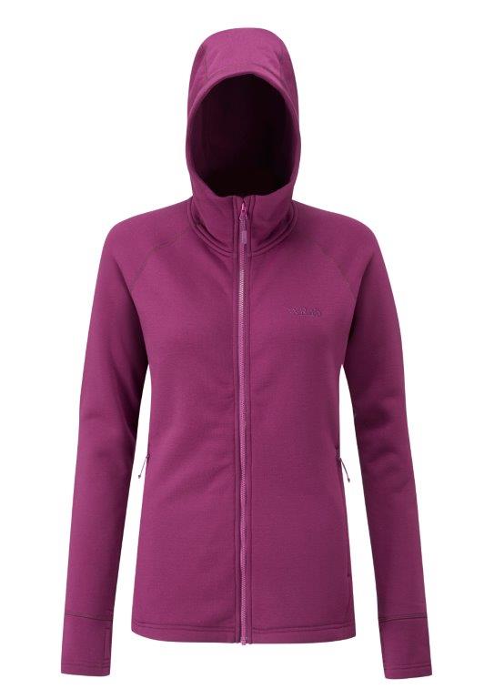 rab power stretch pro hoody women's