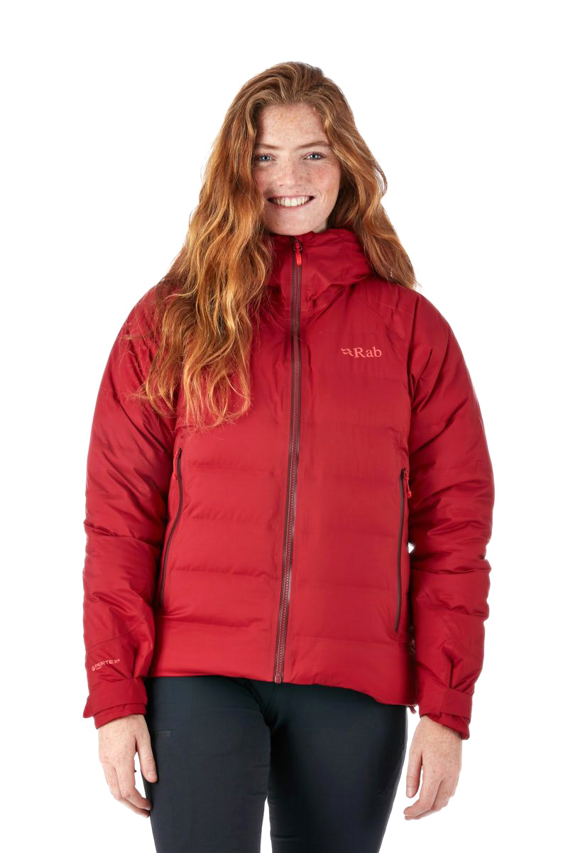 rab valiance jacket womens steel