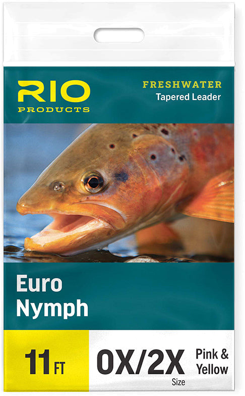 RIO Products Euro Nymph Leader w/Tippet Ring RIO-24038 — CampSaver