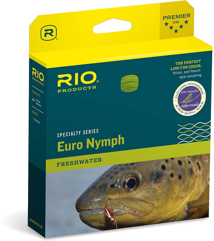 RIO Euro Nymph Fly Fishing Leader 