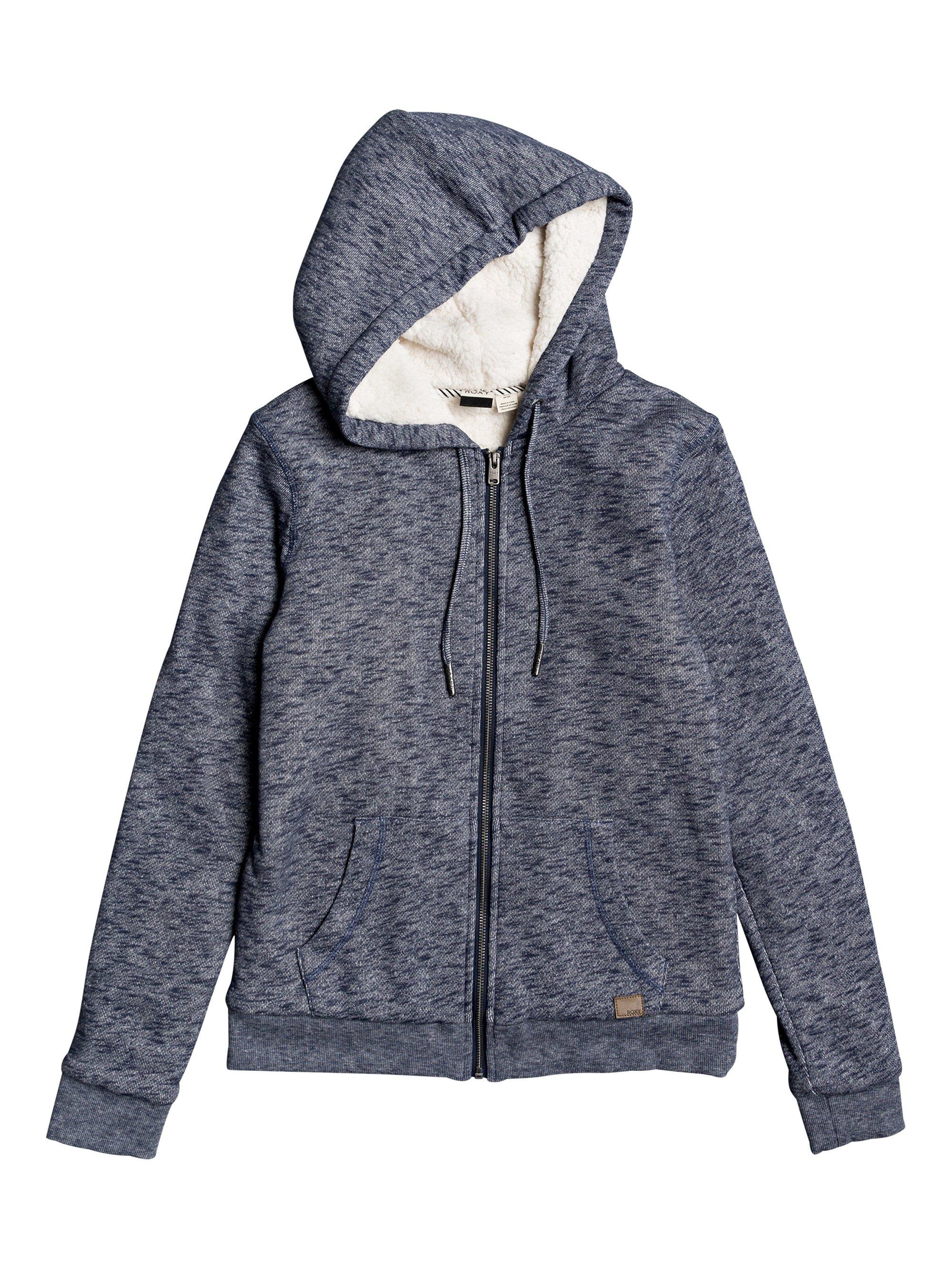 roxy trippin sherpa hoodie