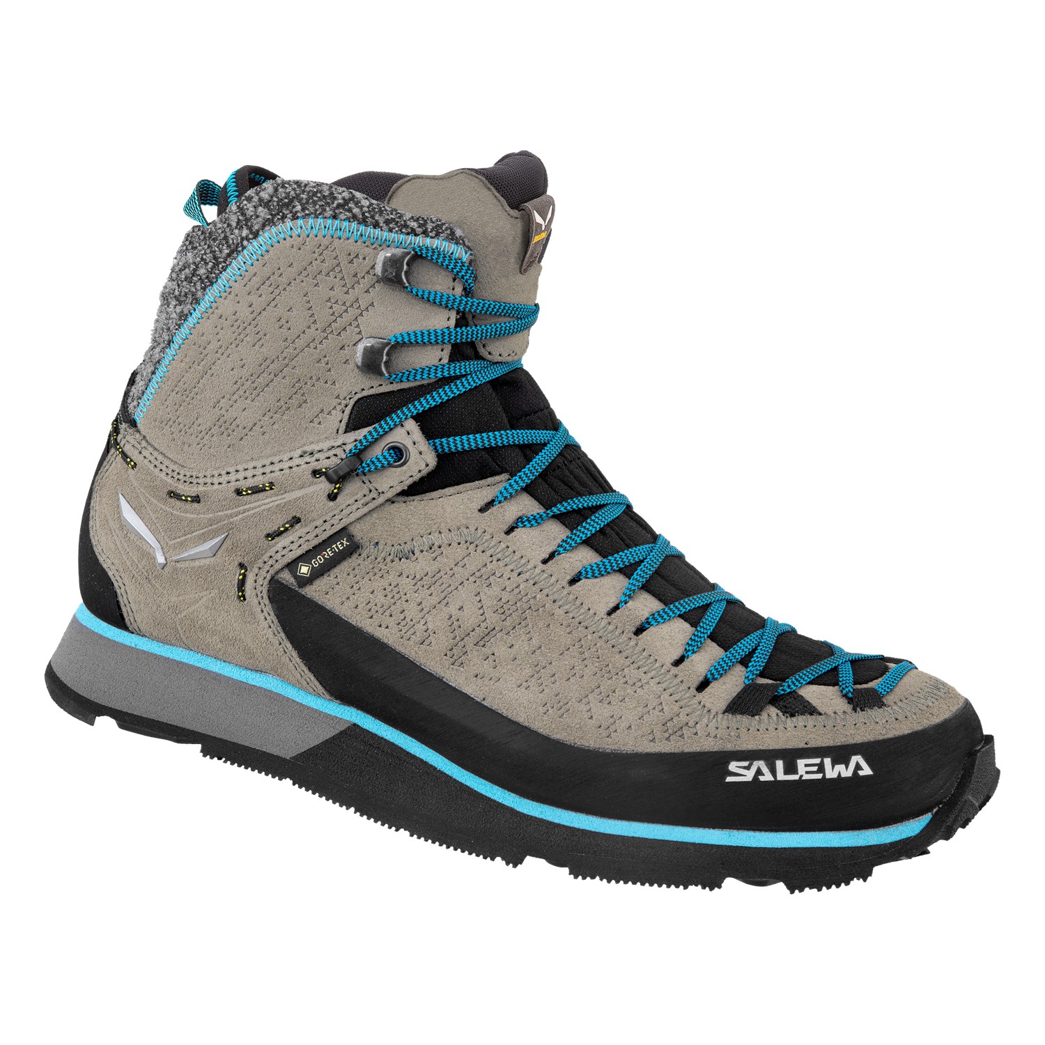 Salewa ALP TRAINER 2 GORE-TEX MEN S BUNGEE CORD-BLACK Size 10.5