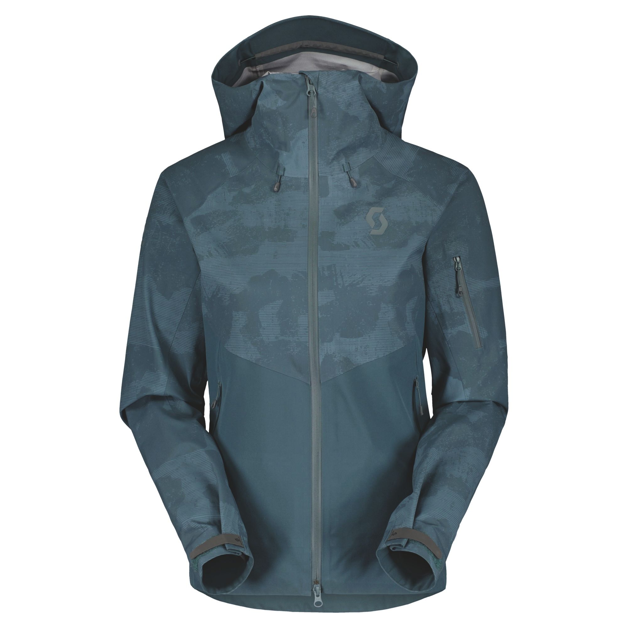 Scott Girls Jacket ULTIMATE DRYO 10 glace blue/metal blue