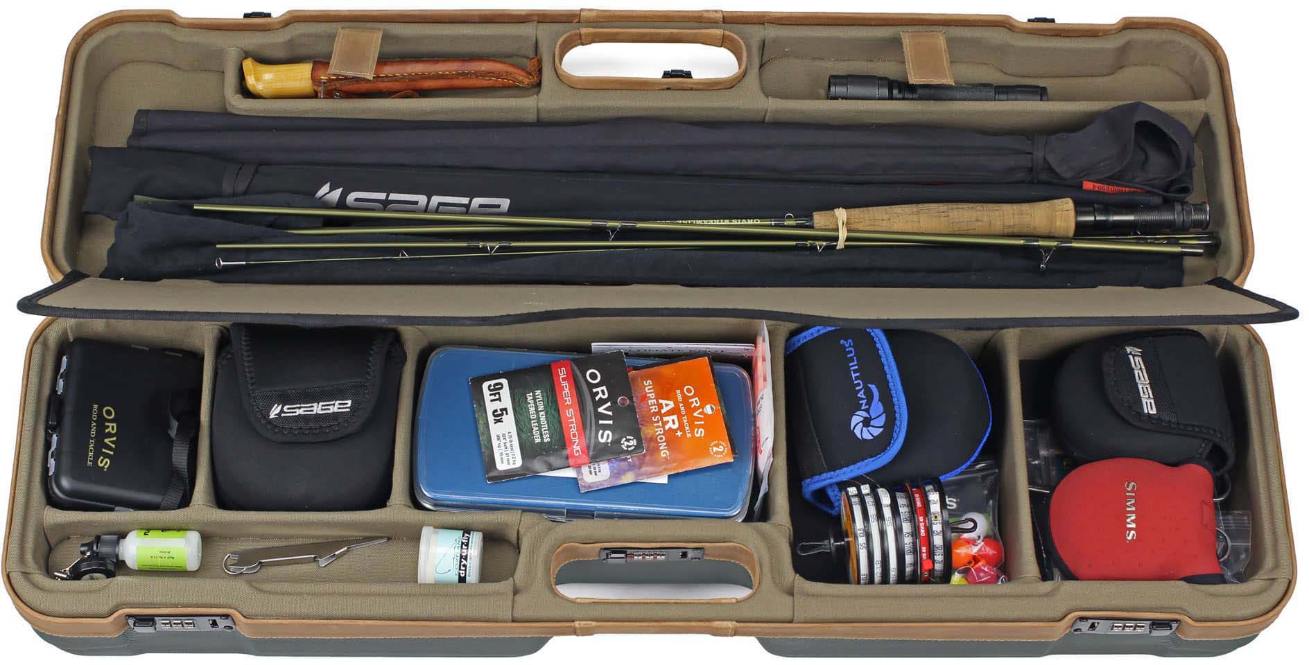 Sea Run Cases Expedition Classic Fly Fishing Rod & Reel Travel