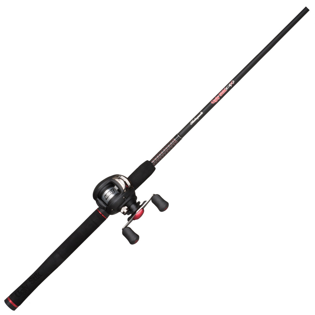 Ugly Stik 4'8” GX2 Spinning Fishing Rod and Reel Spinning Combo, Ugly Tech  Construction with Clear Tip Design, 4'8” 1-Piece Rod, BLK, 20 Size Reel -  4'8 - Ultra Light - 1pc