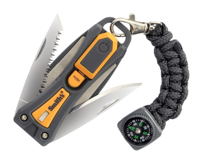 Smith's Pocket Pal X2 Knife Sharpener & Survival Tool