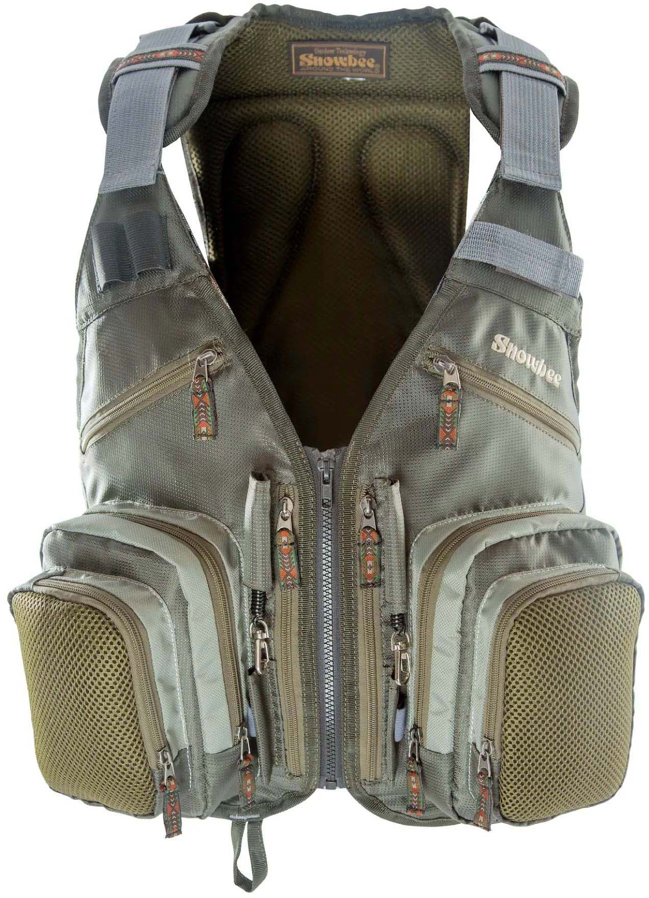 FIELD and STREAM Fishing Vest, Zipper Front, Zipper Pockets