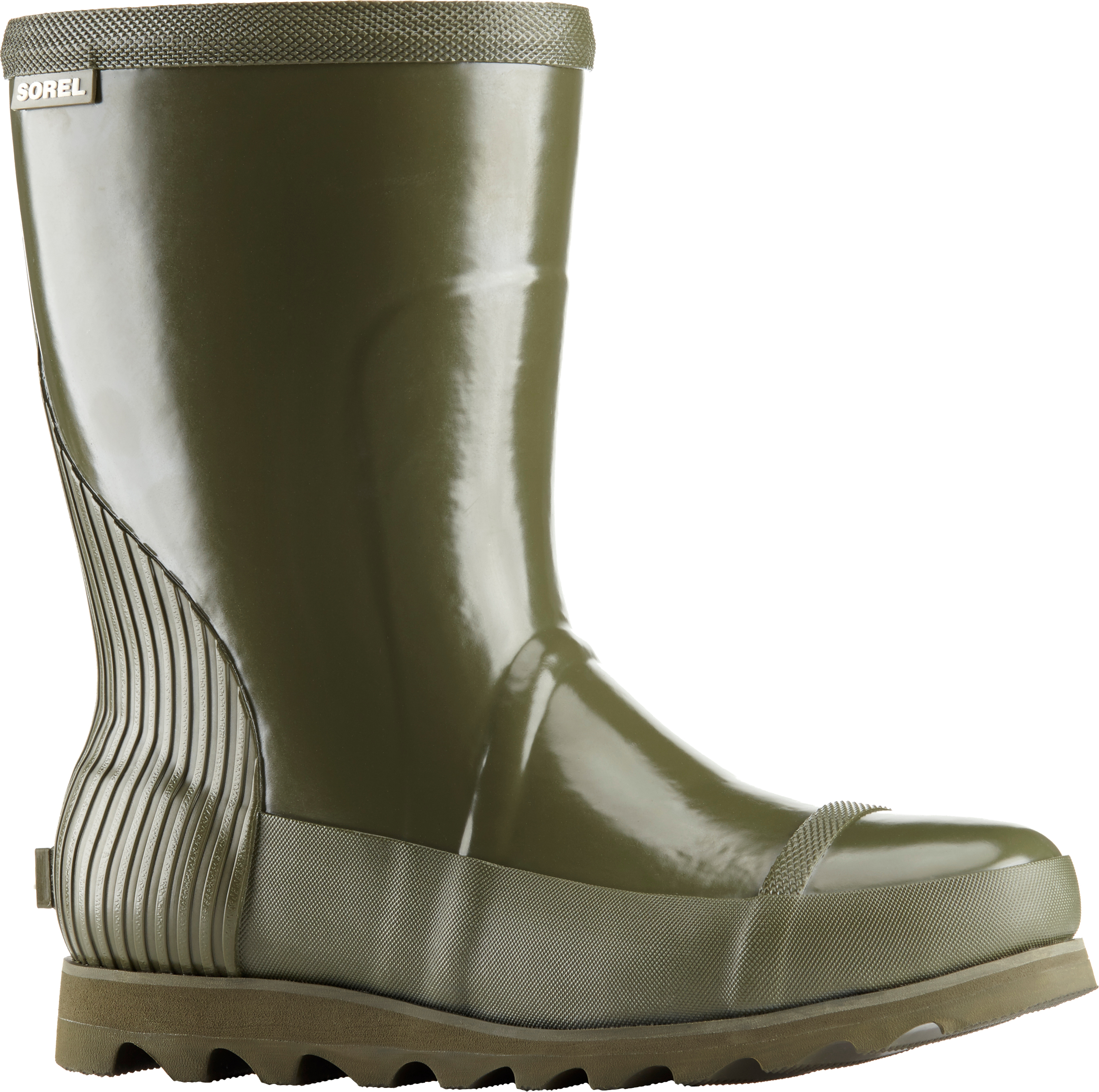 sorel rubber rain boots