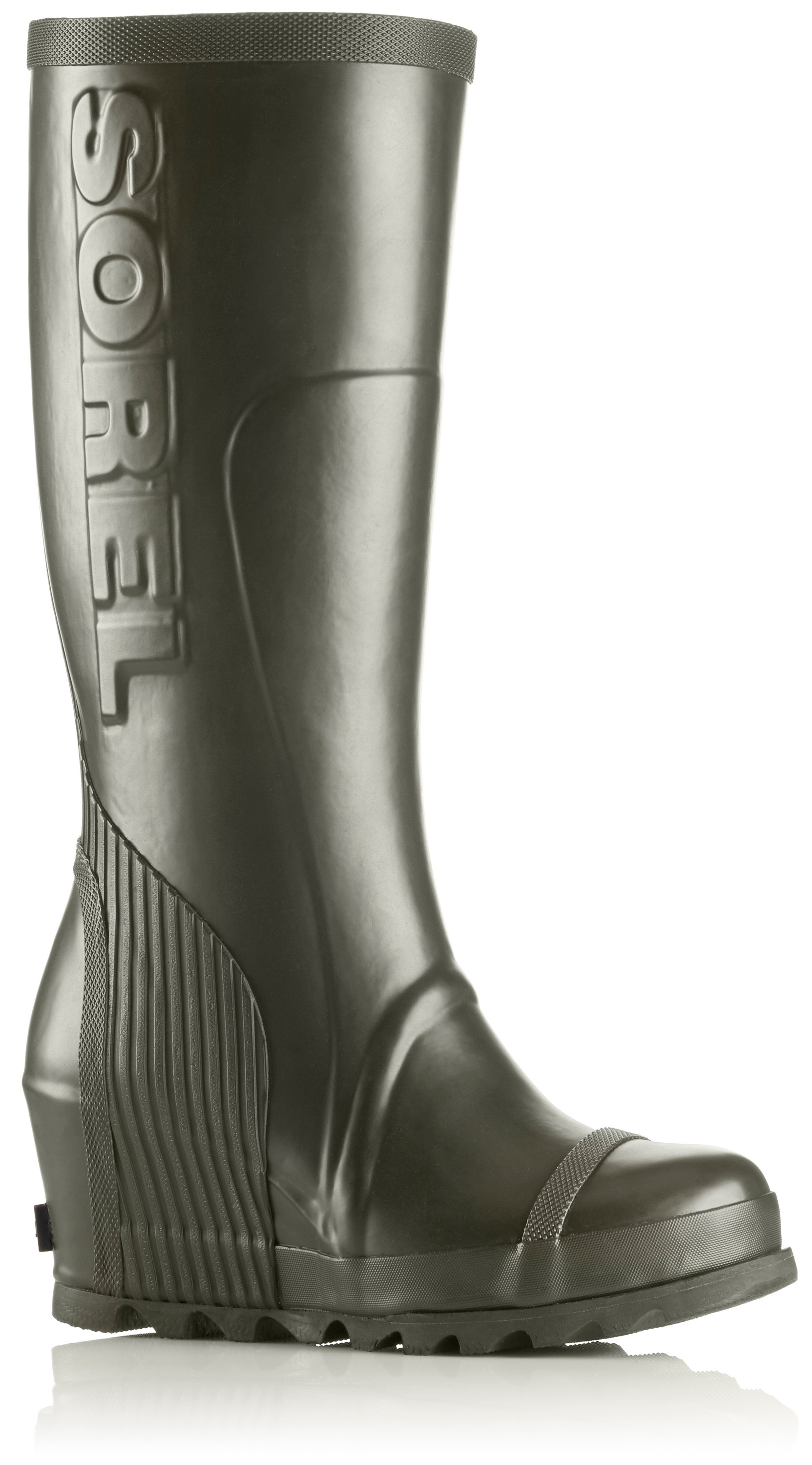 tall rubber boots