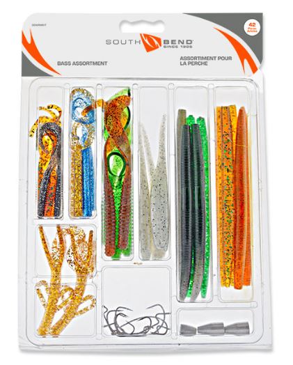 South Bend Bass Lure Kit SBWRMKIT , 33% Off — CampSaver