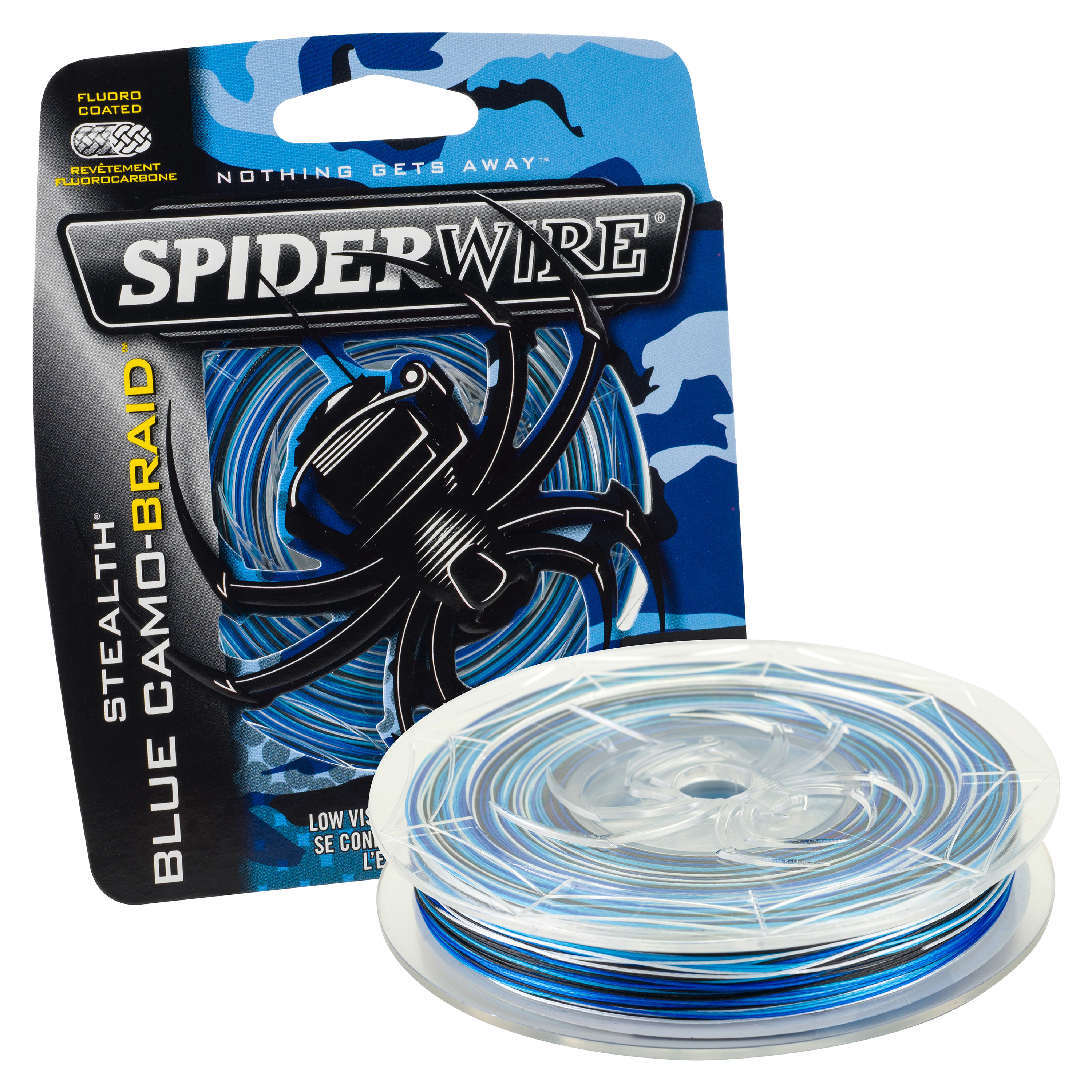  SpiderWire Superline Ultracast Braid, Aqua Camo, 65lb