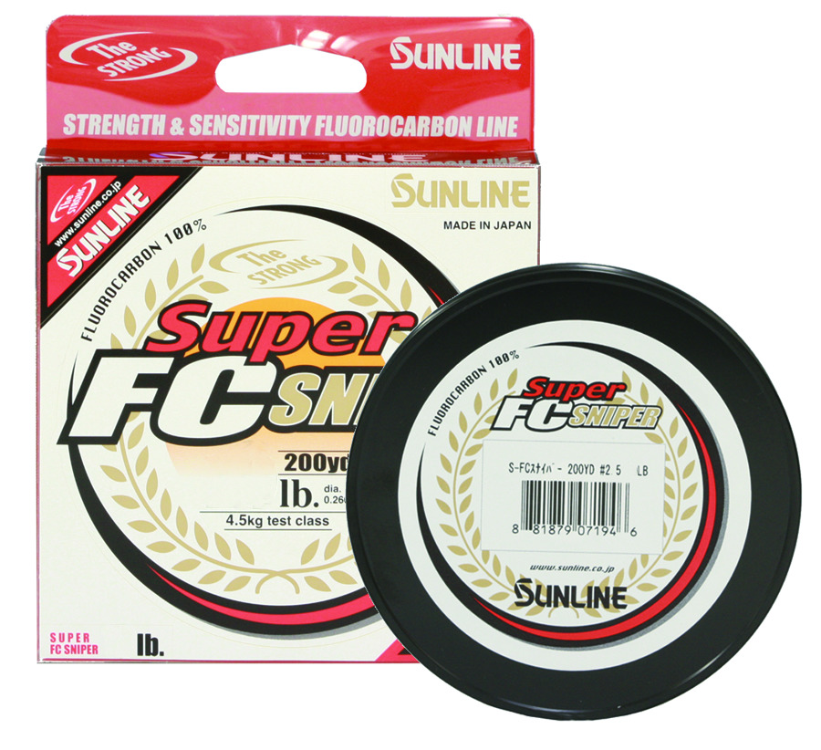 Sunline Super FC Sniper Fluorocarbon Line 6lb 200yd