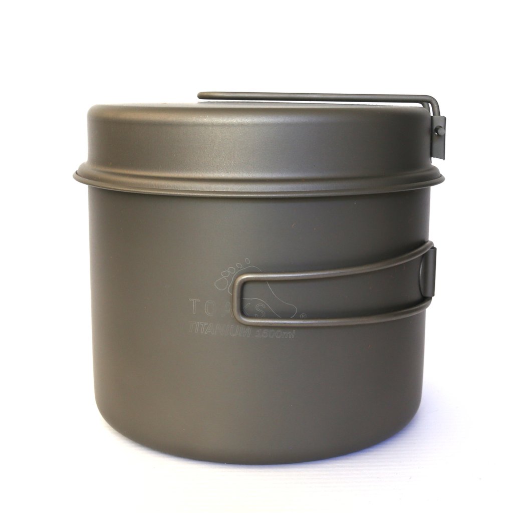 TOAKS Titanium 1600ml Pot w/Pan CKW-1600 , $2.88 Off with Free S&H