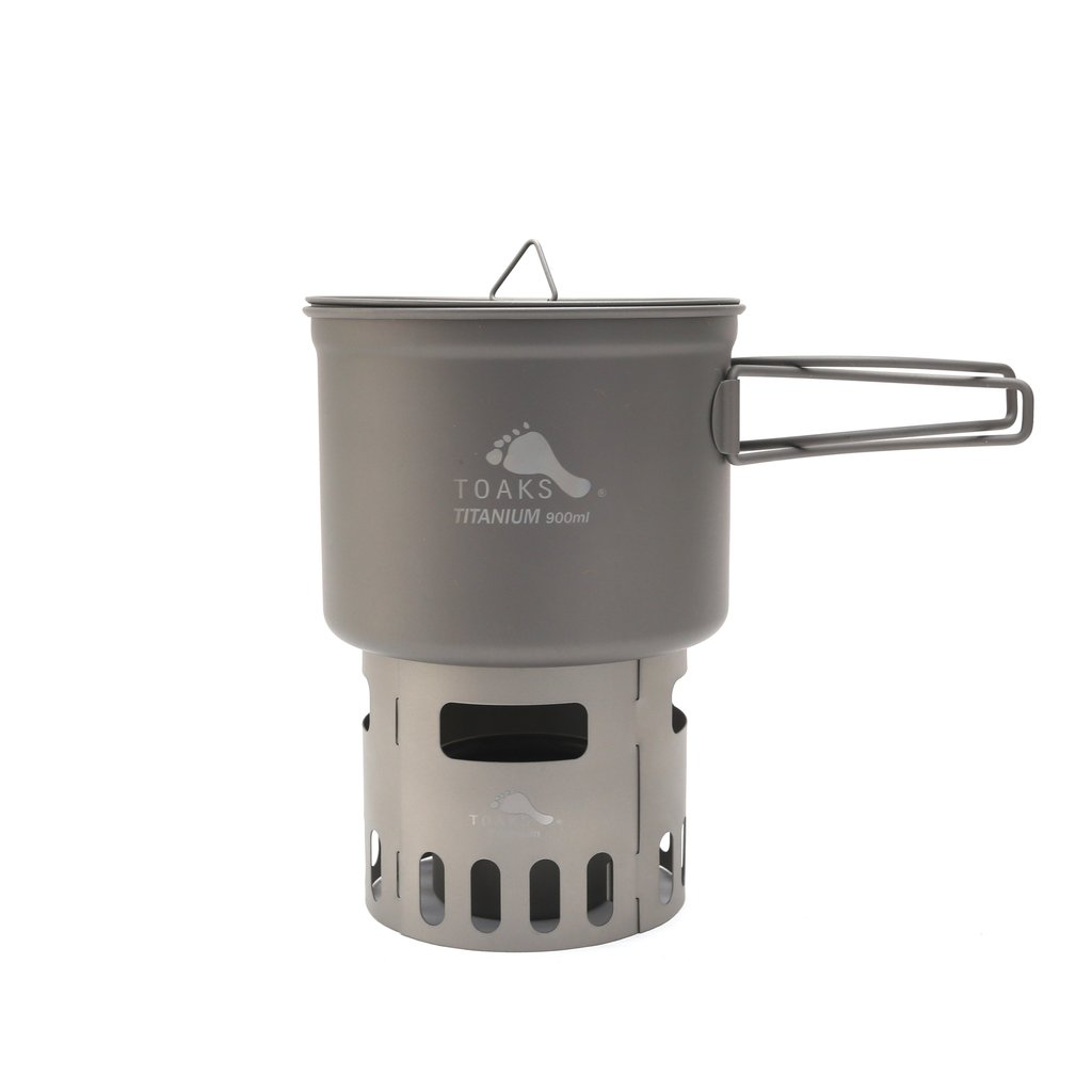 TOAKS Titanium Cook System CS-04 with Free Su0026H — CampSaver