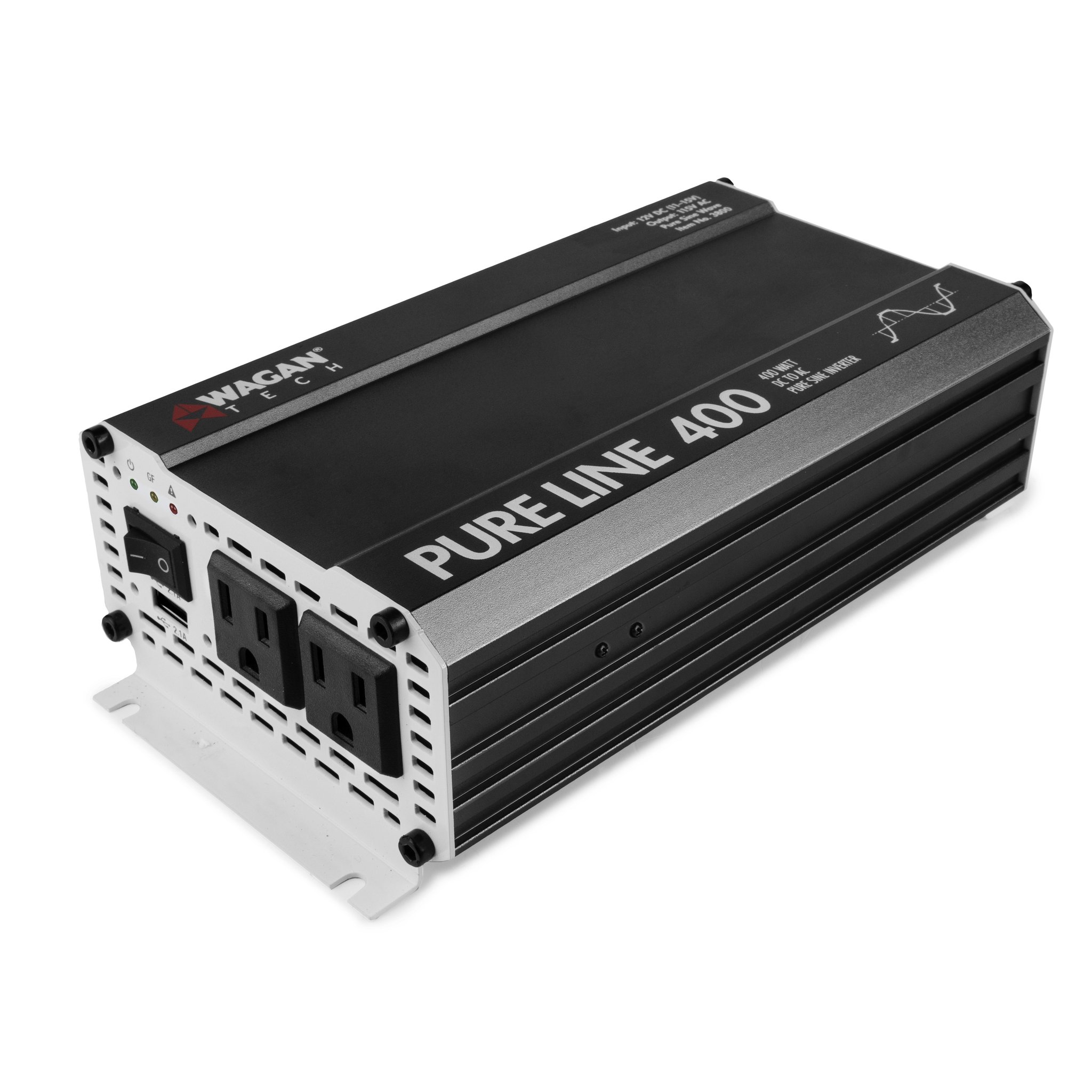 Wagan Tech Pure Line Pure Sine Inverter Inverter with Free S&H