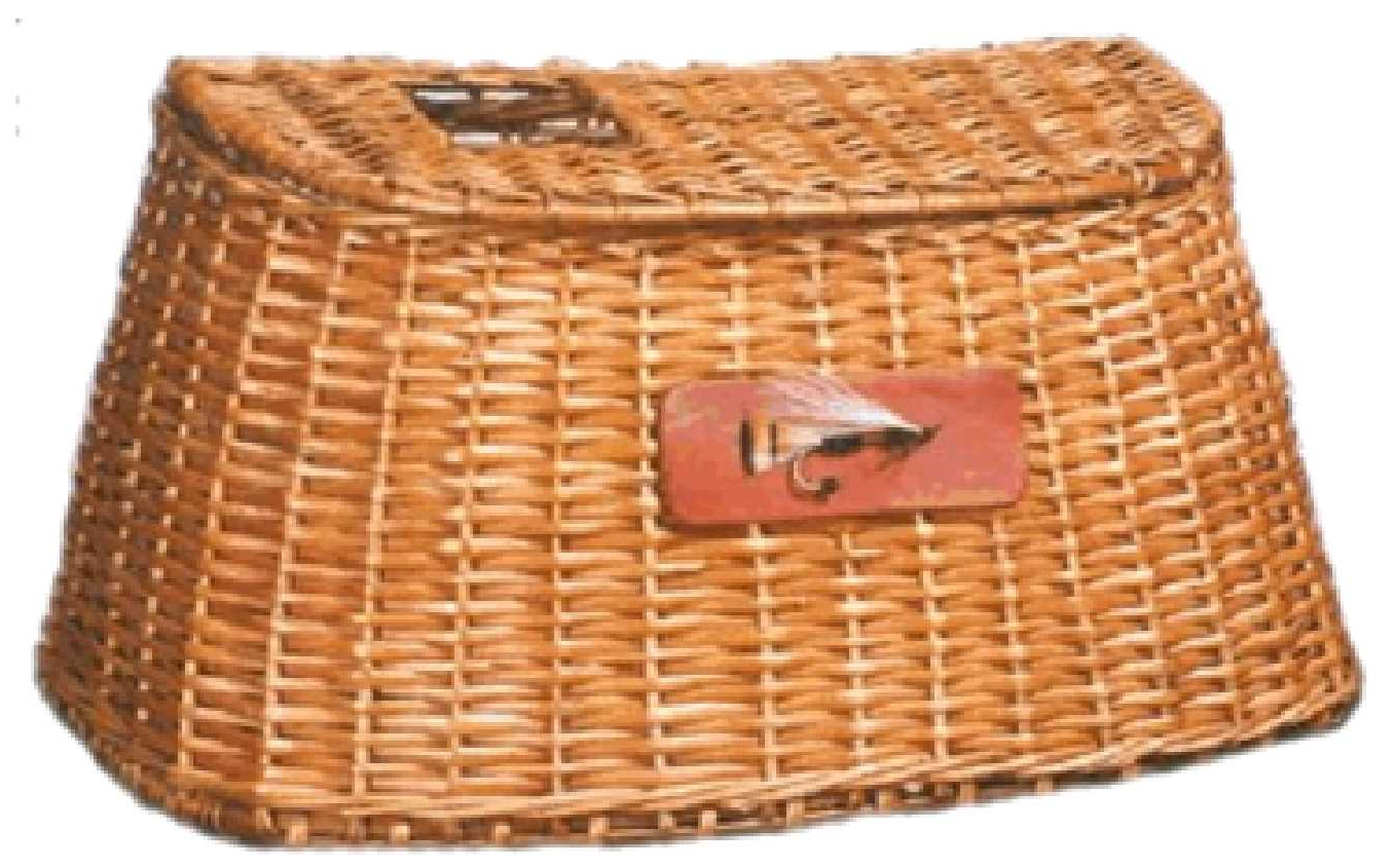 Choice Baskets Red Hamper Flying Fishing Creel 