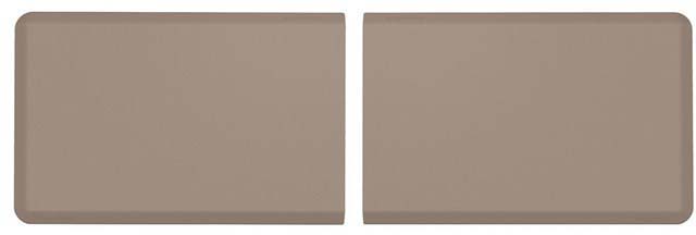 Weather Tech Comfort Mat Connect Woven 2 Pieces 24x36in Tan 8ACONA2BWT
