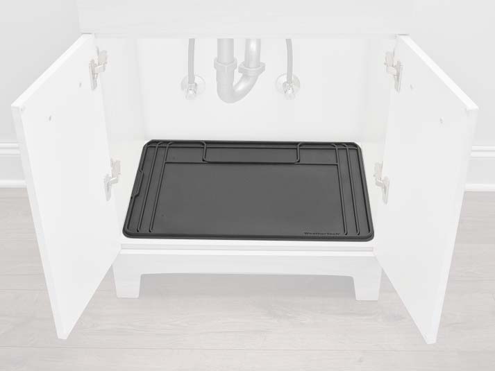 WeatherTech USM02BXBK - Black Vanity Sink Mat