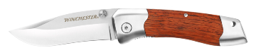 Winchester All Steel Clip Folding Knife, Serrated Edge [31-000312] 