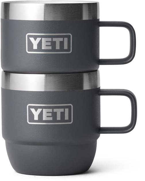 YETI Rambler 6 oz Stackable Espresso Mug - Black (Pack of 2) – Occasionally  Yours
