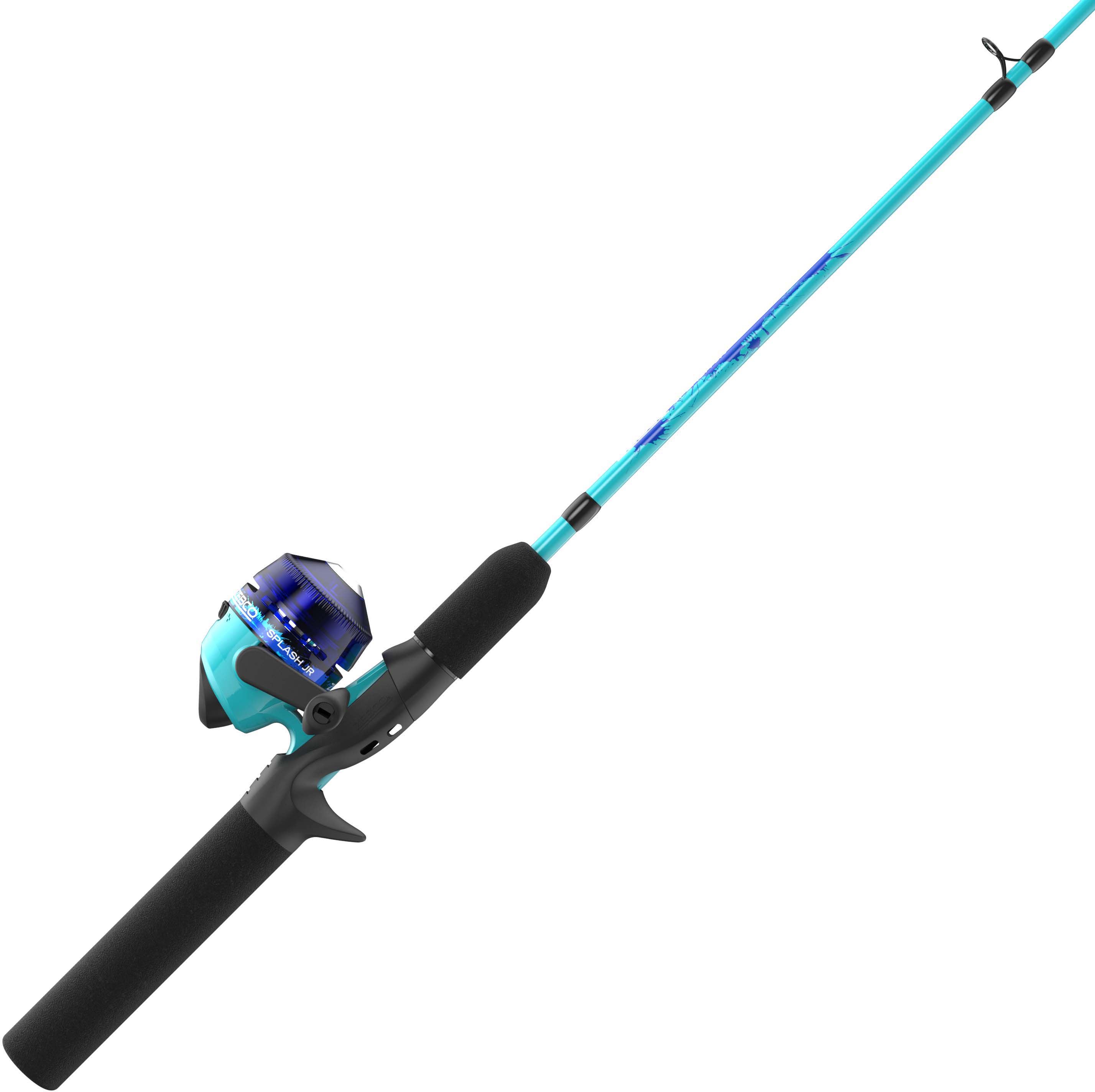 Zebco Bite Alert Spinning Reel and 2-Piece Fishing Rod Combo