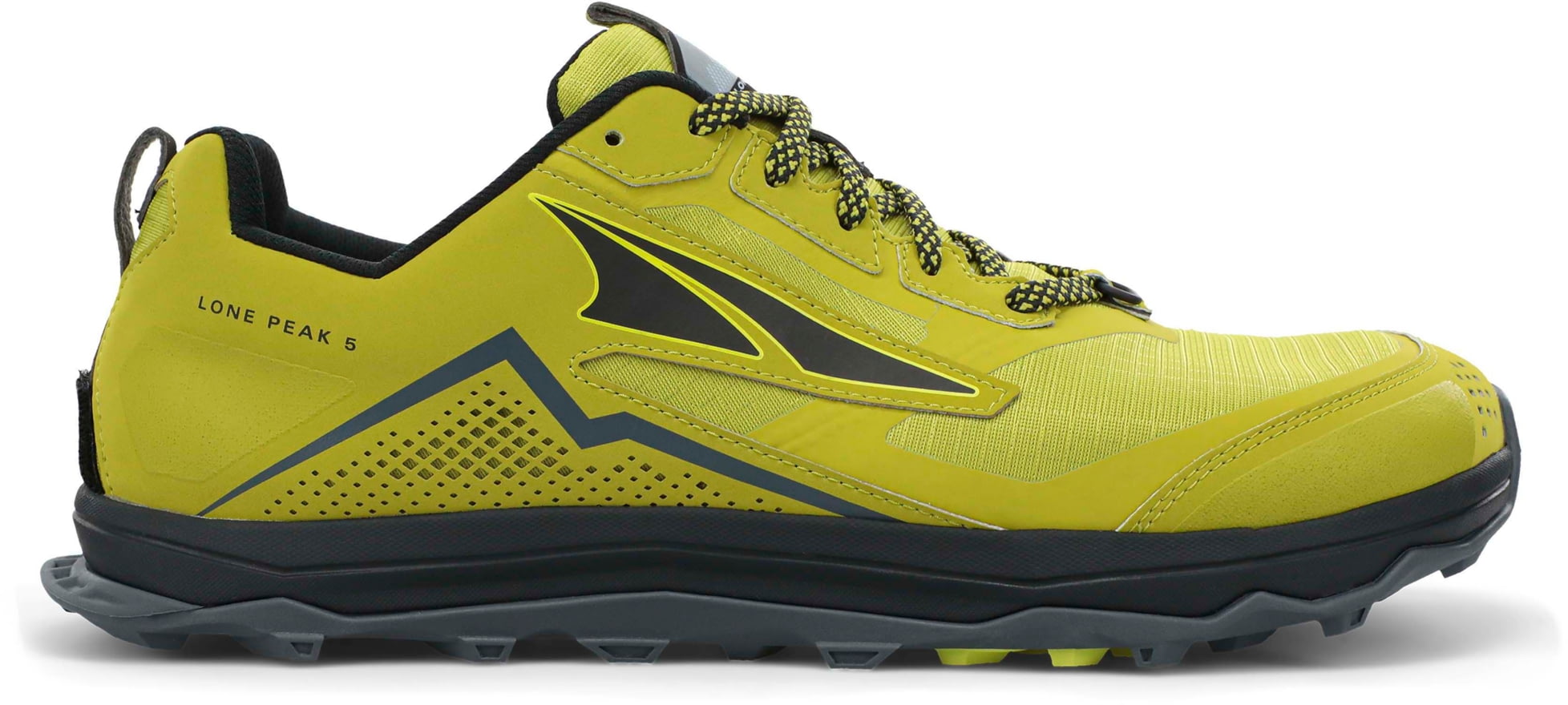 Altra Lone Peak 5 Shoes - Men's, Lime/Black, 8, — Mens Shoe Size: 8 US ...