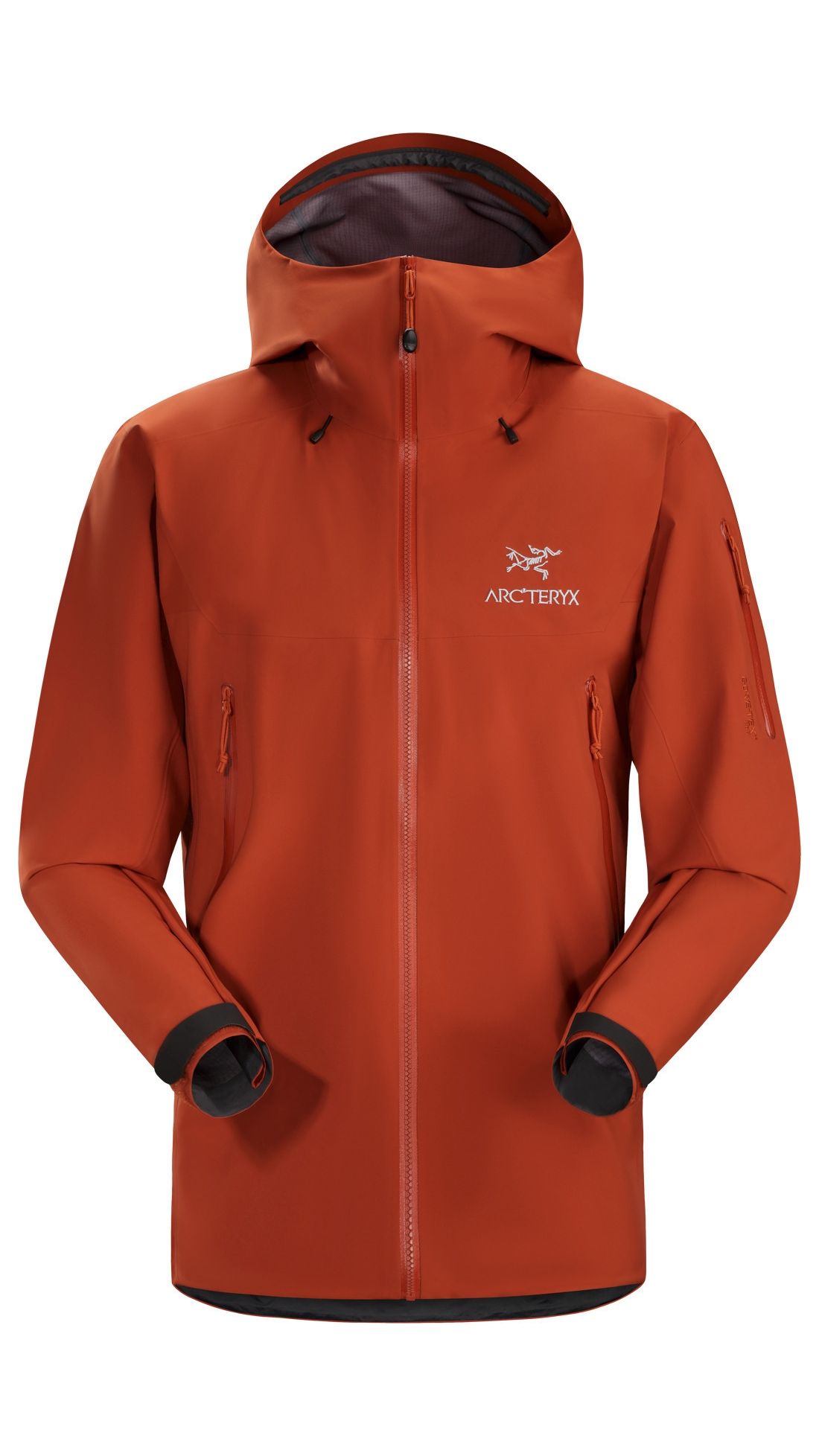 arcteryx beta sv high neck hood shell