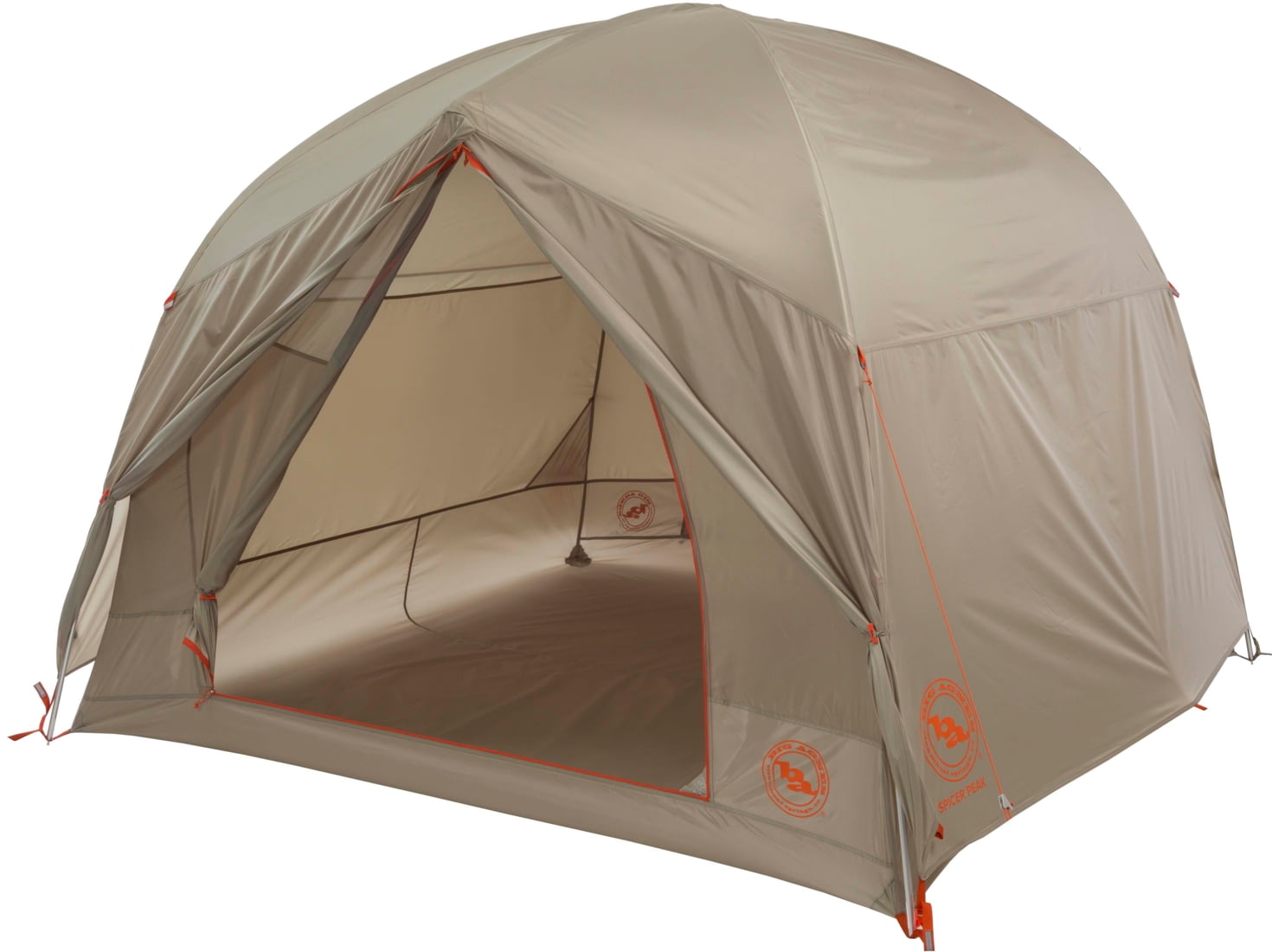 Big Agnes Spicer Peak 4 Tent 4 Person TSP422 with Free S&H — CampSaver