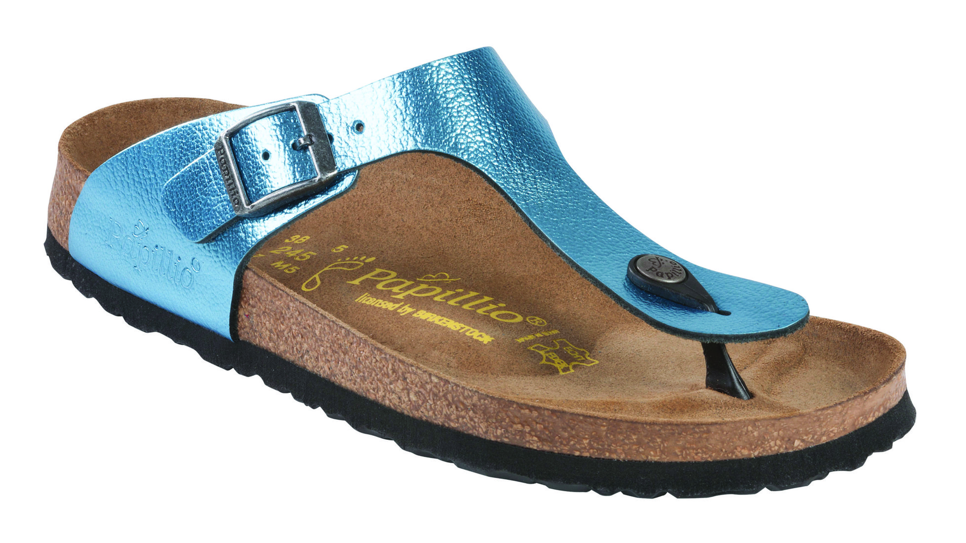turquoise birkenstock gizeh