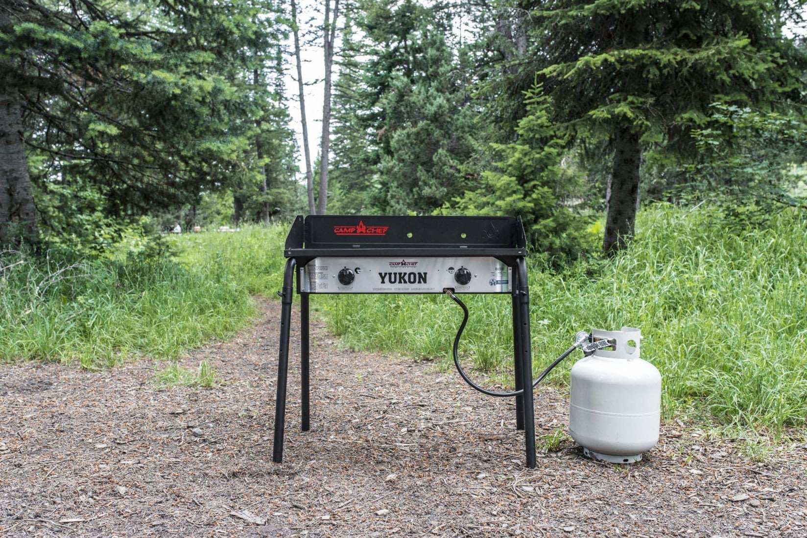 Camp Chef Yukon 2 Burner Stove w/ Detachable Legs , Up to 18 Off