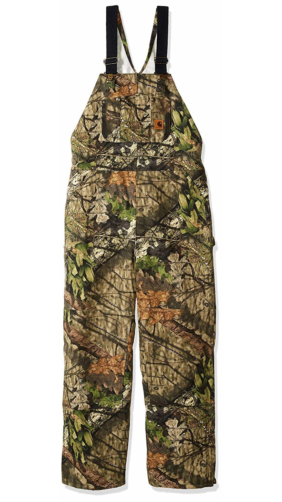 camo sweatpant overalls