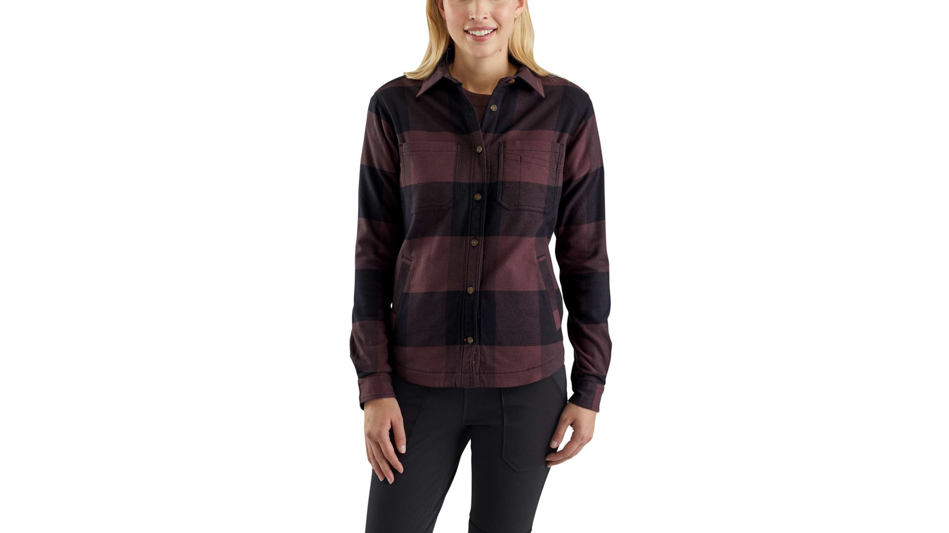 carhartt men's rugged flex hamilton fleece lined shirt