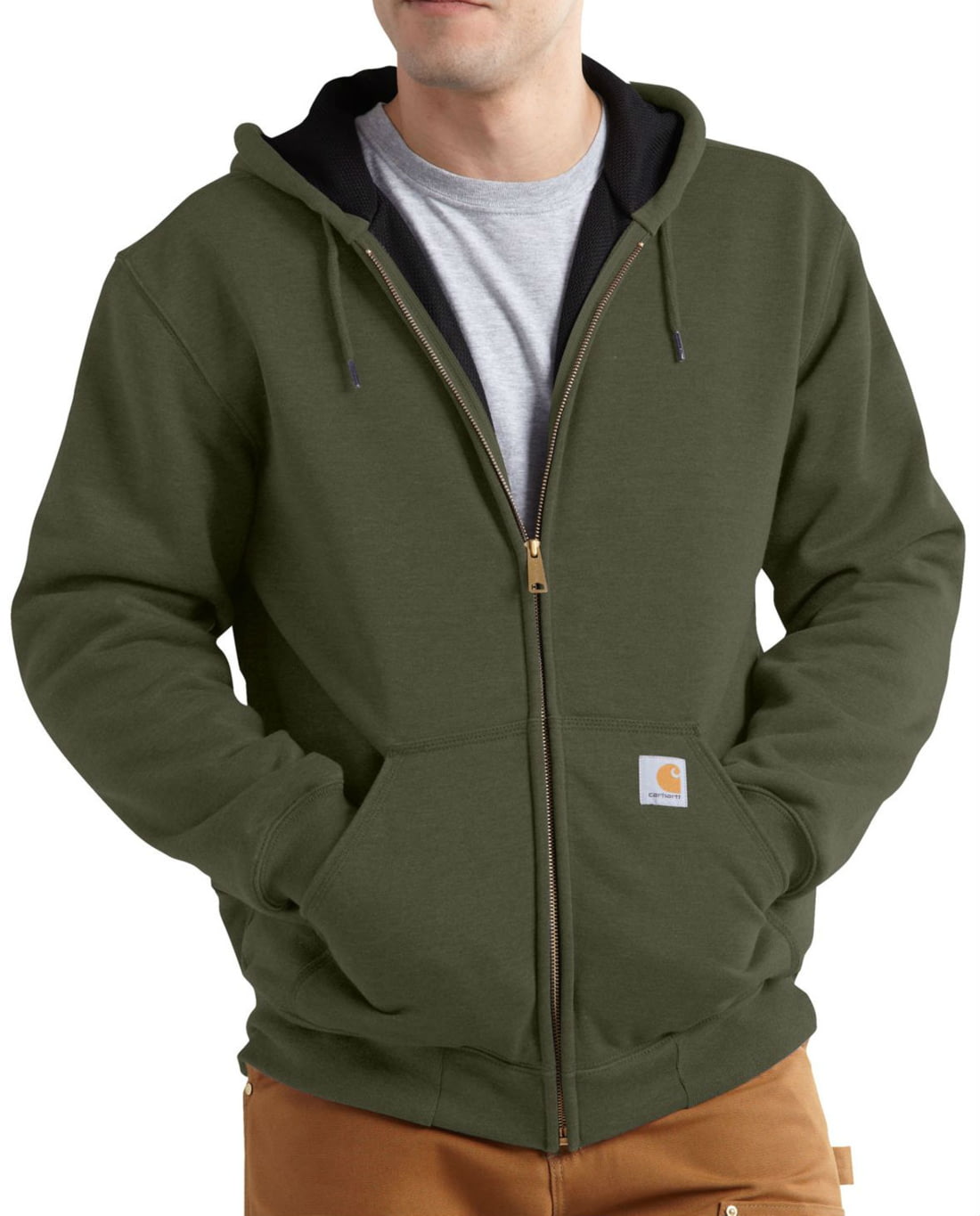 Carhartt Rutland Thermal-Lined Hooded Zip-Front Sweatshirt - Mens ...