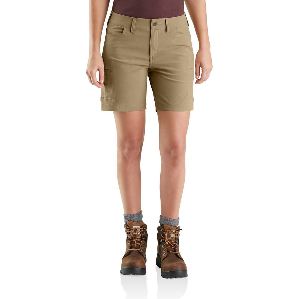 carhartt women's straight fit force madden cargo short