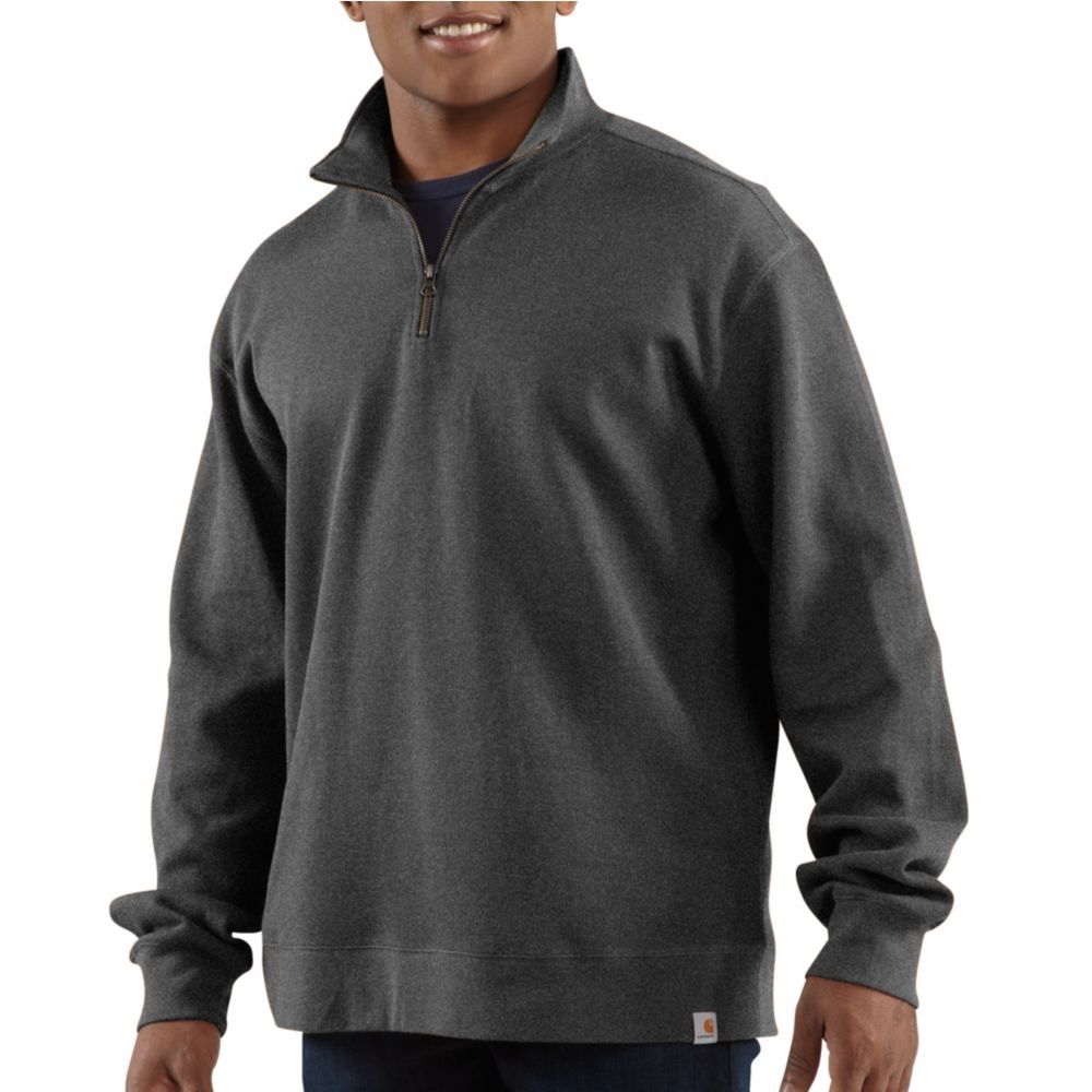 Carhartt Sweater Knit Quarter Zip Mens — CampSaver