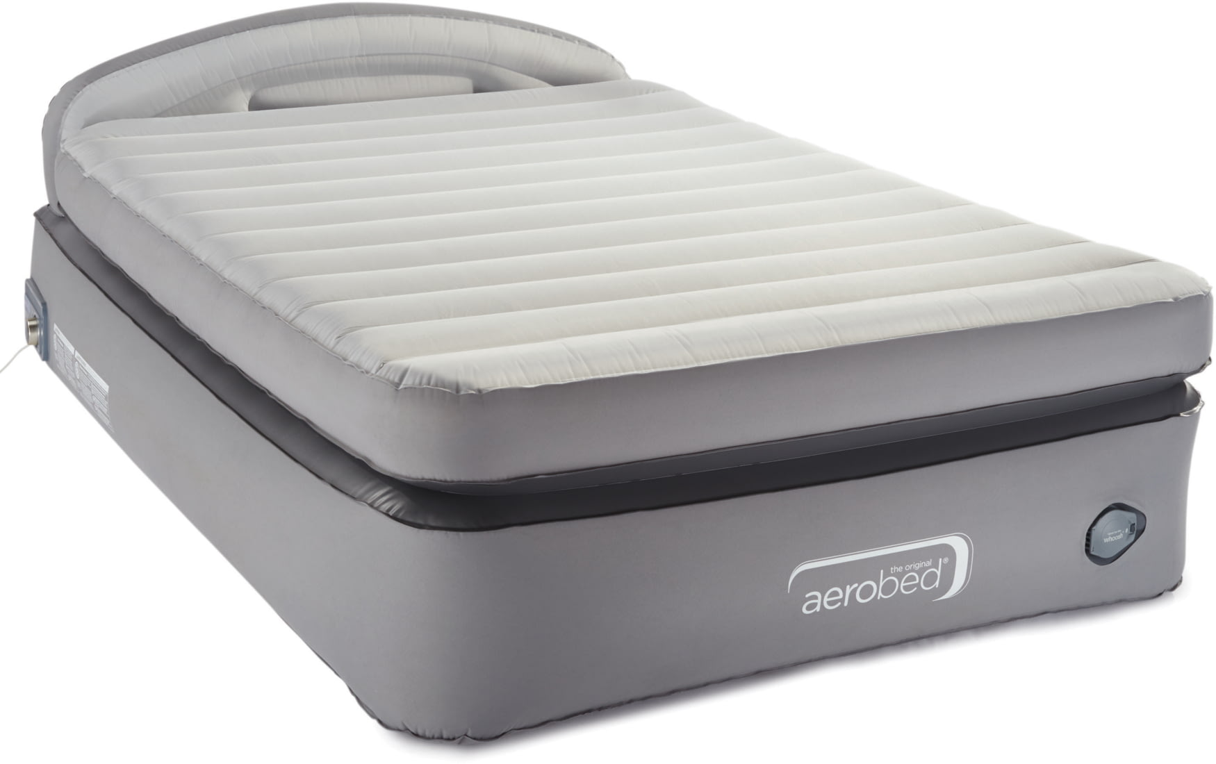 coleman aerobed queen air mattress with headboard