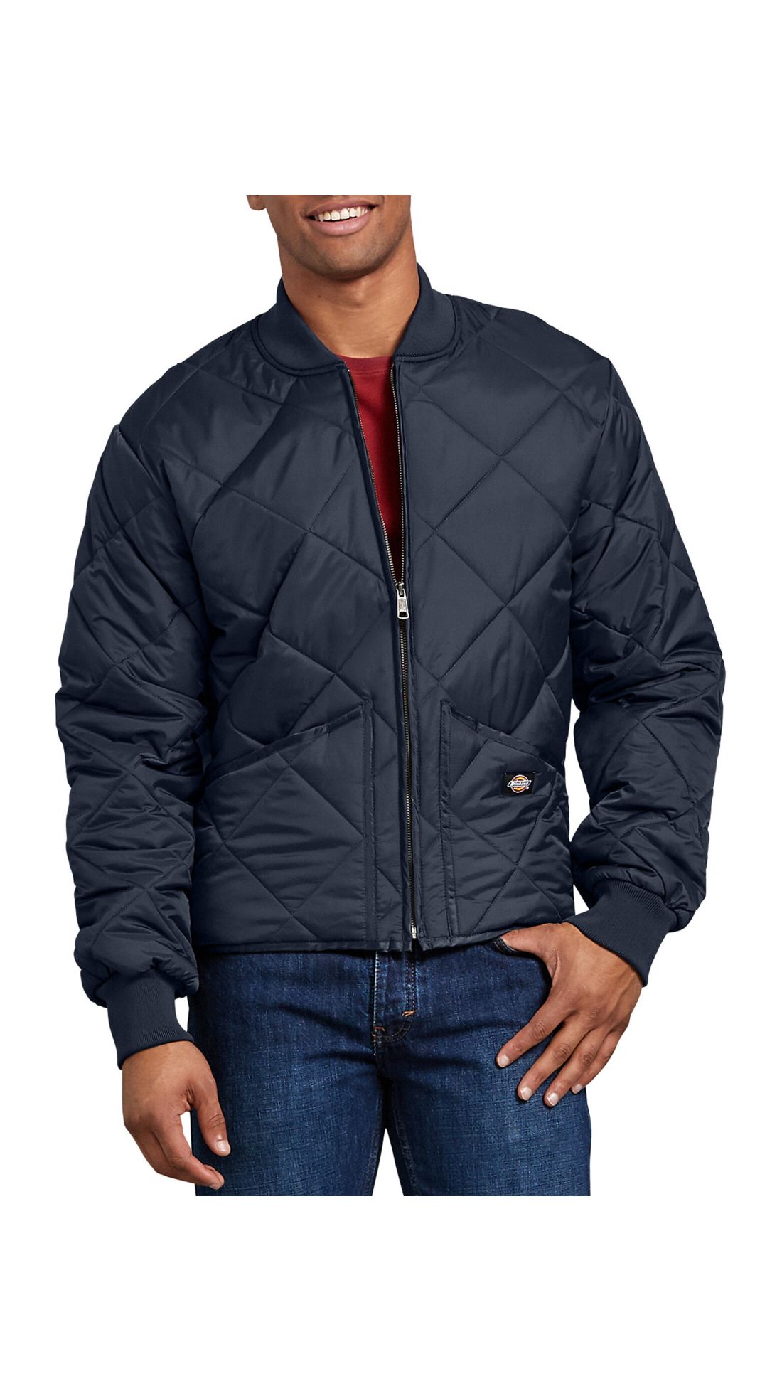 Dickies Diamond Quilted Nylon Jacket — CampSaver