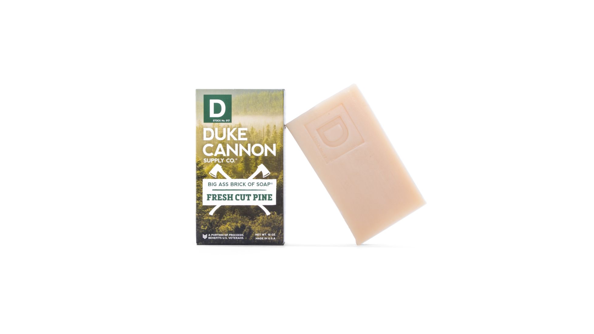 Duke Cannon Supply Co Big Ass Brick Of Soap Fresh Cut Pine 03pine — Campsaver 6317