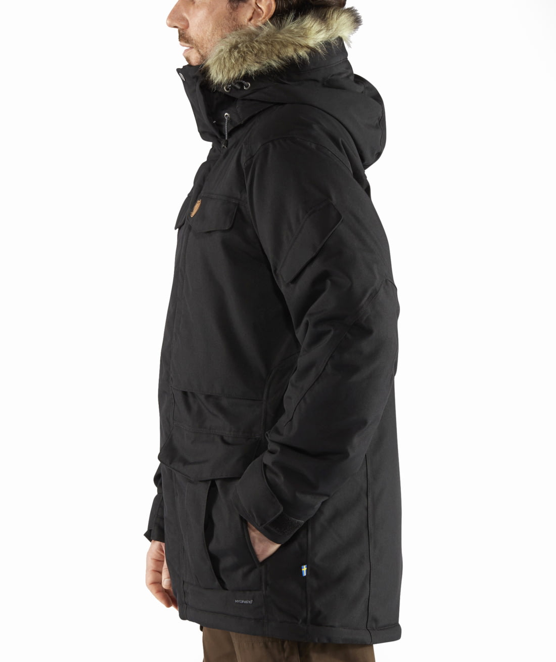 yupik parka black