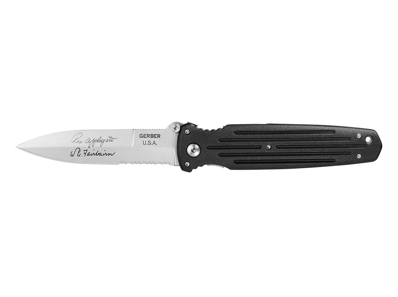 Gerber Combat Folding Knife, 5.75in closed — CampSaver