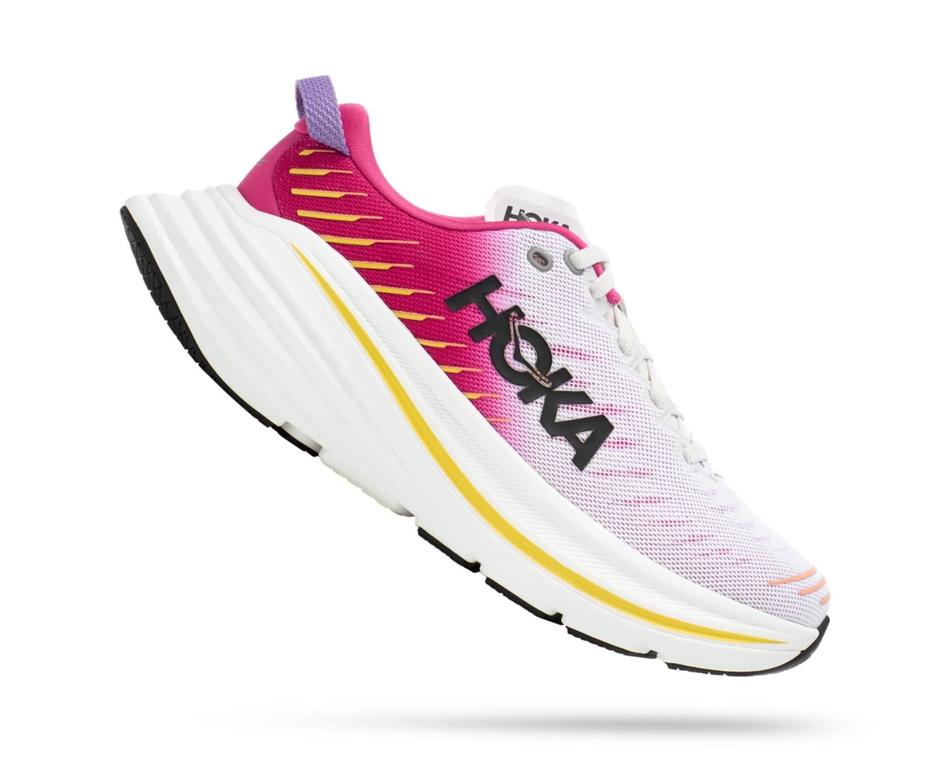 Hoka Bondi X Road Running Shoes Women's, Blanc De — Womens Shoe Size