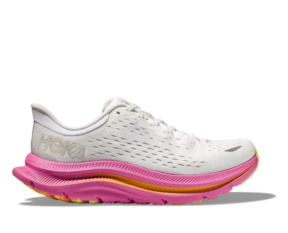 Hoka Kawana Road Running Shoes - Womens, White/Nimbus Cloud, — Womens ...