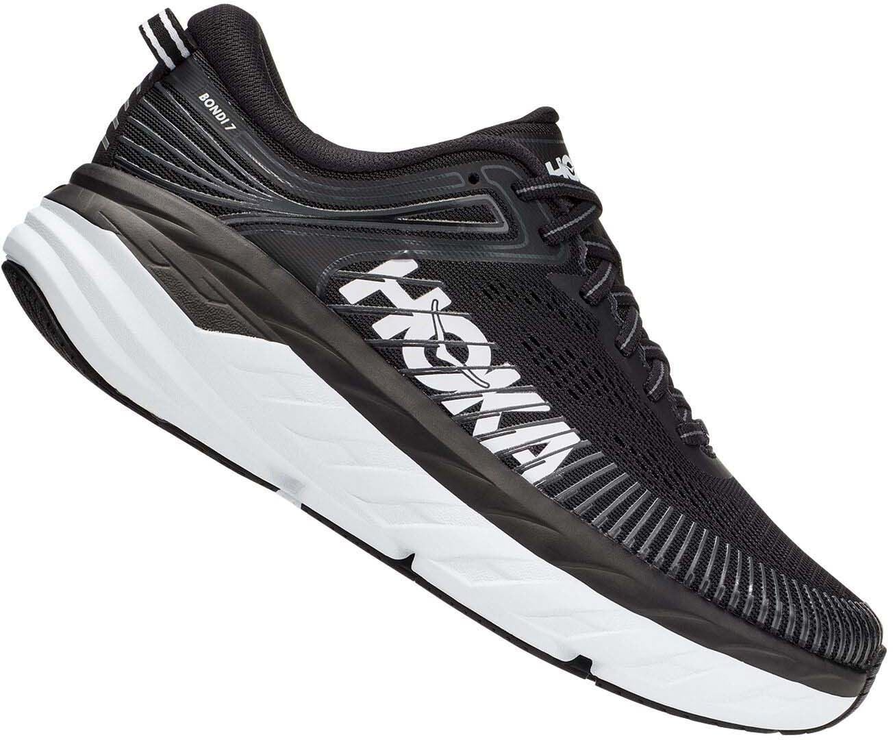 hoka bondi 7 road running shoes men's