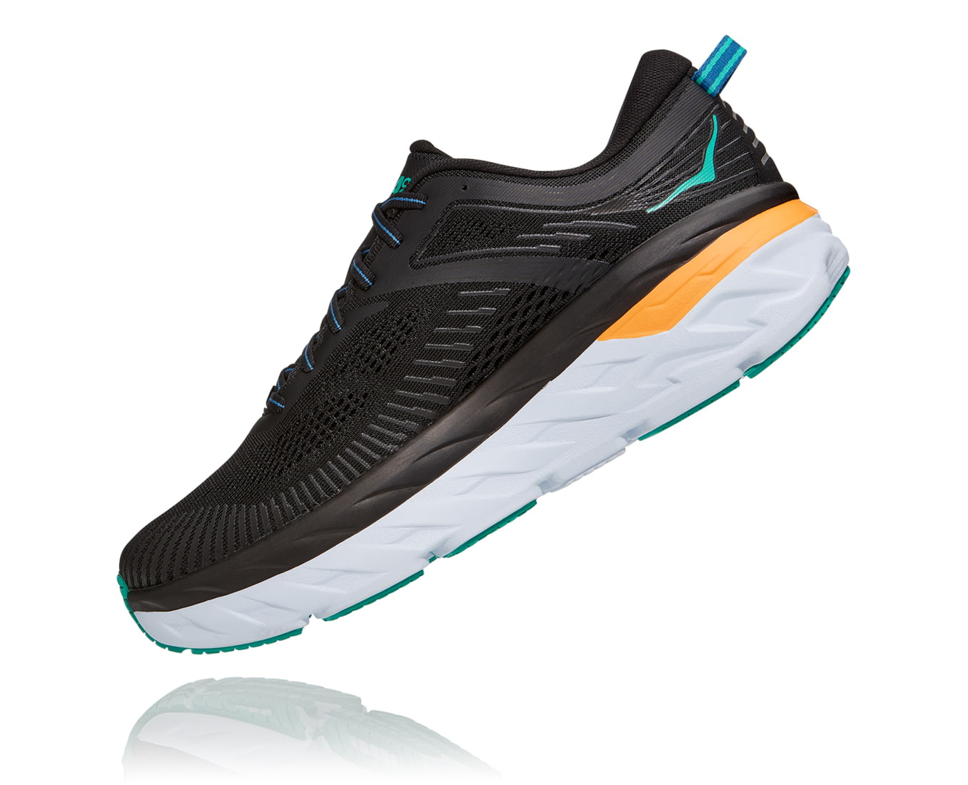 hoka bondi 7 road running shoes men's