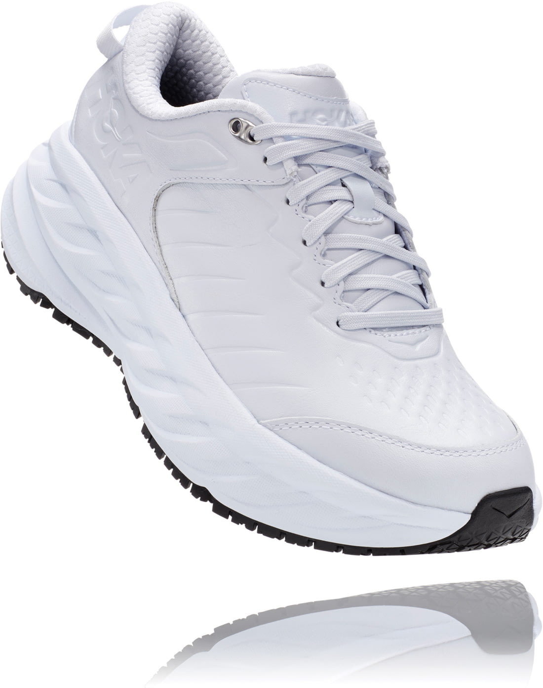 Hoka Bondi SR Road Running Shoes - Women's, White, 9.5, — Womens Shoe ...