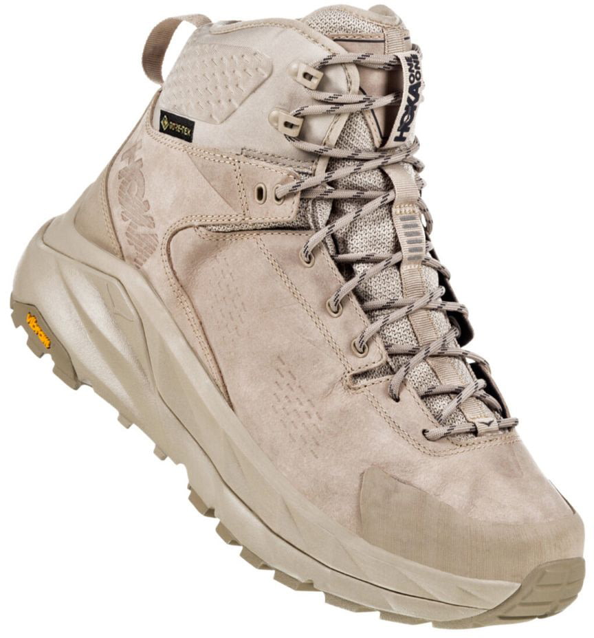 Hoka Kaha GTX Boots Shoes - Men's, Dune/Oxford Tan, 13 â Mens Shoe Size: 13 US, Gender: Male 