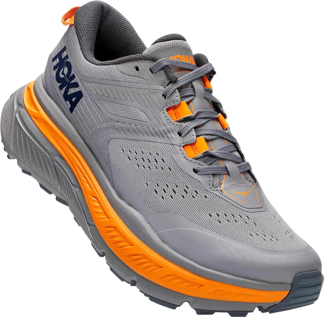 Hoka Stinson ATR 6 Trailrunning Shoes Men's, Frost — Mens Shoe Size