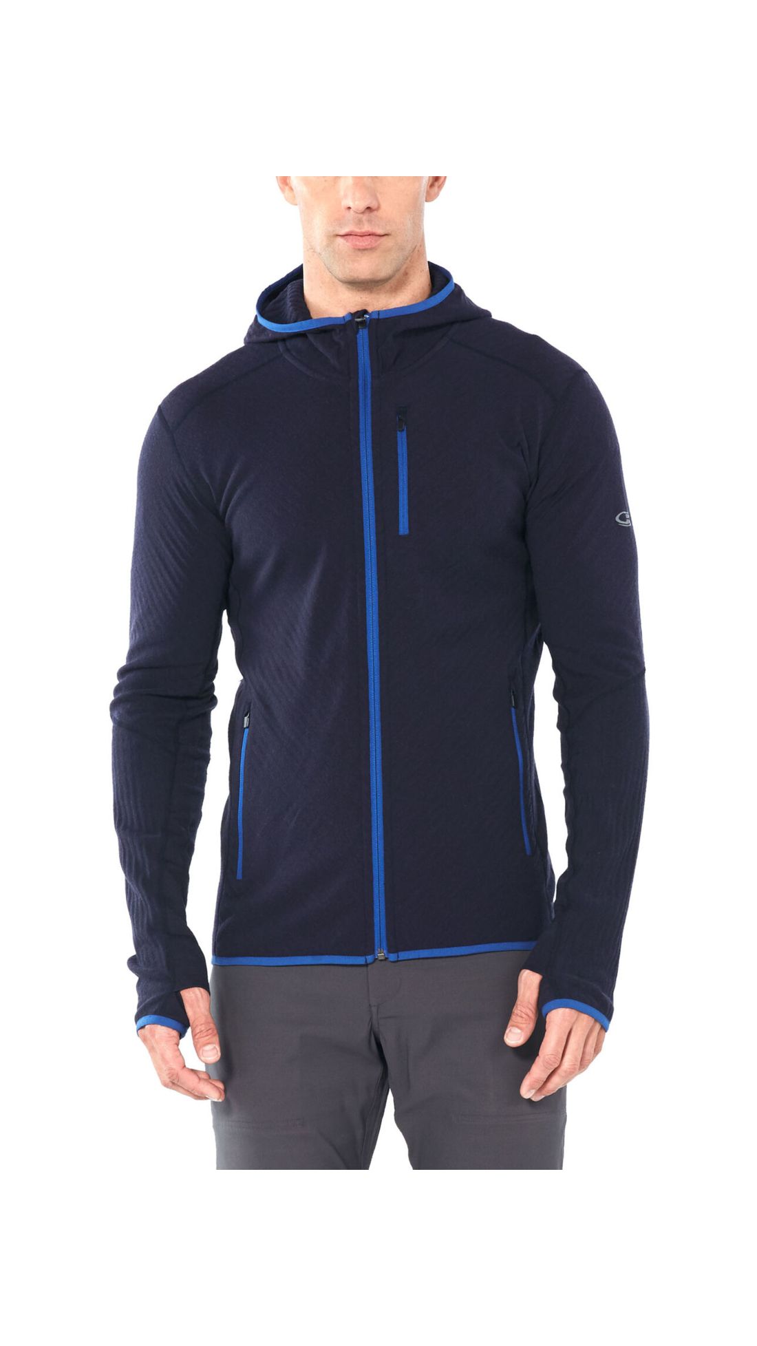 icebreaker descender ls zip hood