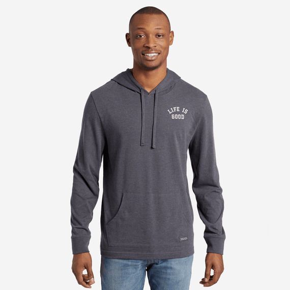 life is good hooded t shirt